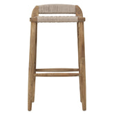 Counterkruk Sakura van teakhout met touw in naturel van MUST Living