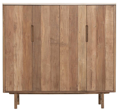 Cupboard Bliss Mortex low, 4 doors - - DTP Home - livinglovely.nl