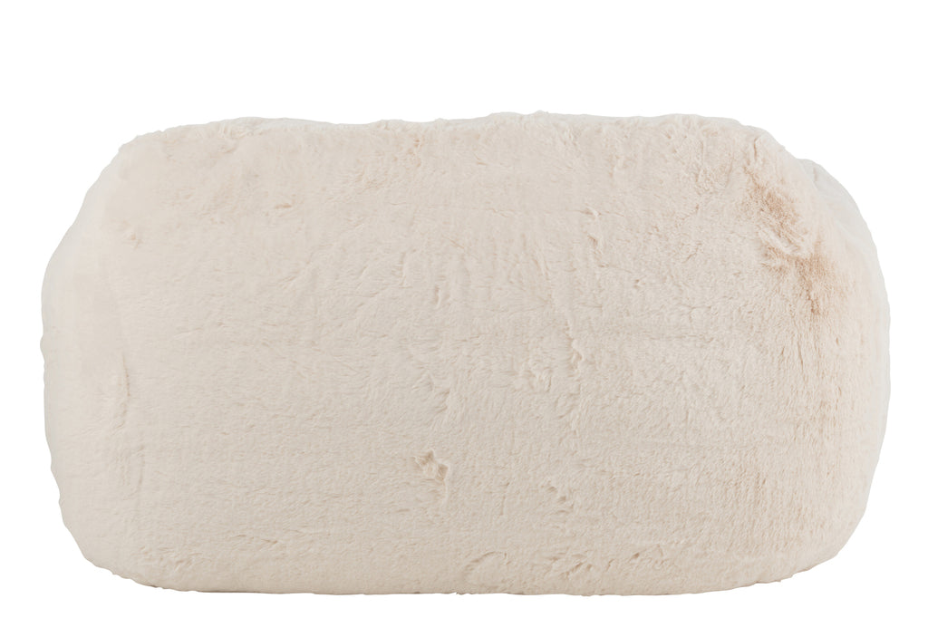 Cutie 2-zits Sofa Cream Large J-Line - Fauteuil - J-Line - livinglovely.nl