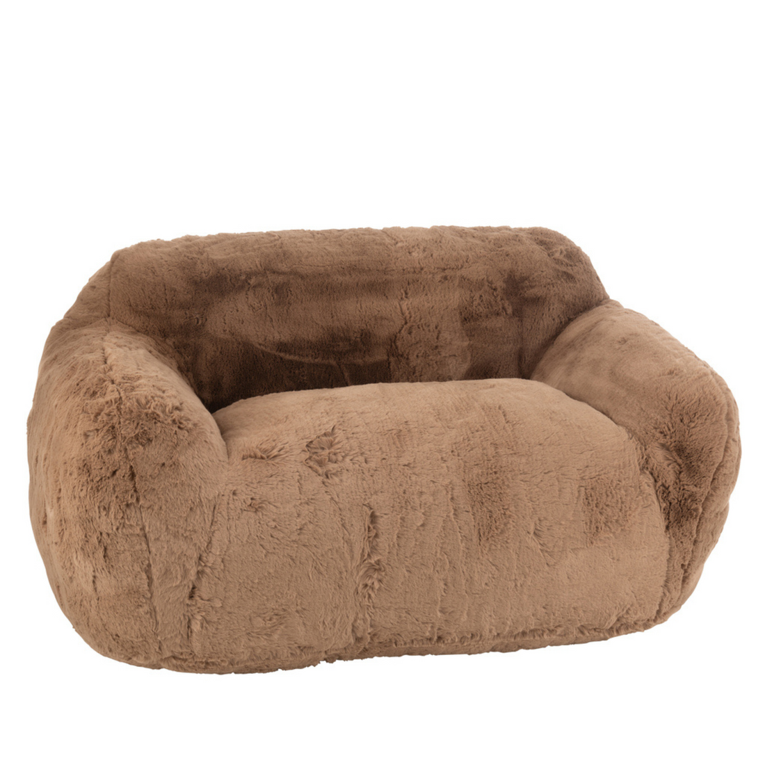 Cutie 2-zits Sofa Taupe Large J-Line - Fauteuil - J-Line - livinglovely.nl