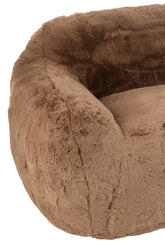 Cutie 2-zits Sofa Taupe Large J-Line - Fauteuil - J-Line - livinglovely.nl