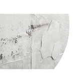 Darvel wandpaneel small van PTMD van opzij, crème canvas op een frame