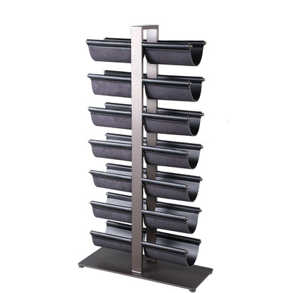 Davitt Wijnrek leren houders PTMD L - Wijnrek - PTMD - livinglovely.nl