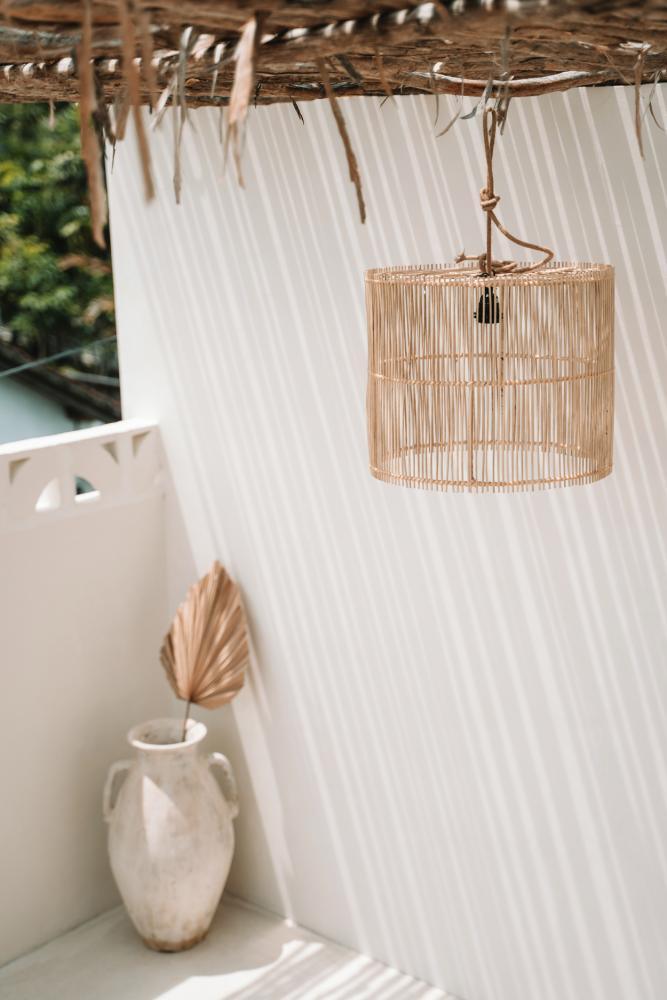 De Chacha Hanglamp - Naturel - M , Hanglamp , Bazar Bizar , livinglovely.nl