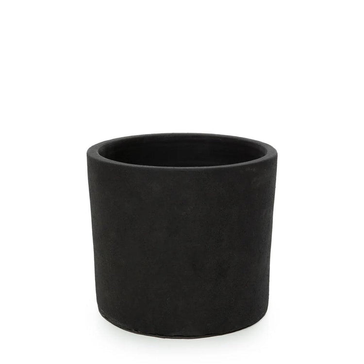 De Charcoal Hoge Plantenbak - Zwart - Large , Vaas/pot/kruik , Bazar Bizar , livinglovely.nl