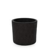 De Charcoal Hoge Plantenbak - Zwart - Small , Vaas/pot/kruik , Bazar Bizar , livinglovely.nl