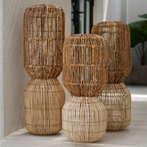 De ChemChem Hanglamp - Naturel- M - Hanglamp - Bazar Bizar - livinglovely.nl