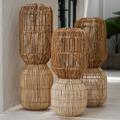 De ChemChem Hanglamp - Naturel- M - Hanglamp - Bazar Bizar - livinglovely.nl