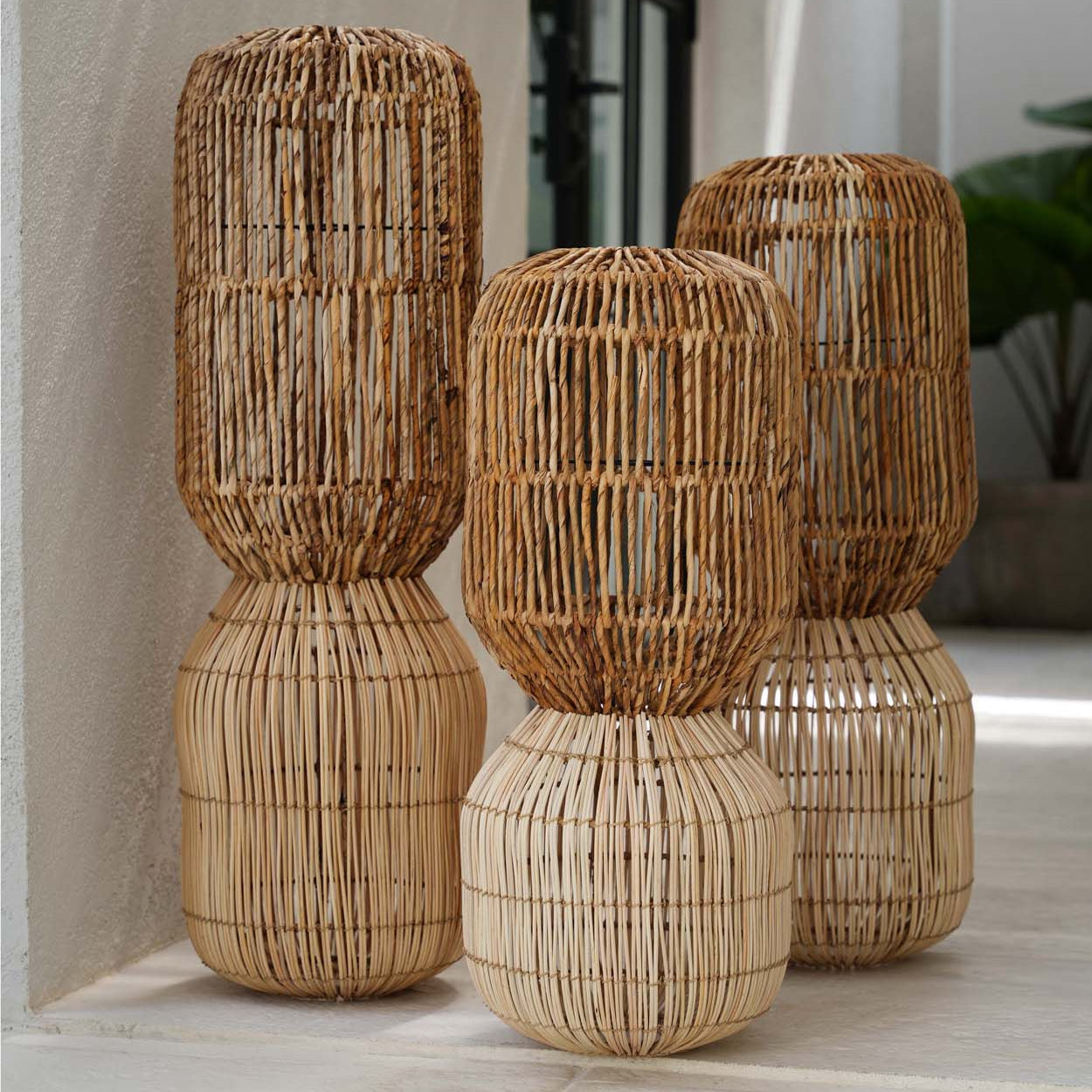 De ChemChem Hanglamp - Naturel - XL - Hanglamp - Bazar Bizar - livinglovely.nl