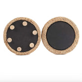 De Circle Storage Ottoman -Naturel - Poef - Bazar Bizar - livinglovely.nl