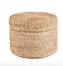 De Circle Storage Ottoman -Naturel - Poef - Bazar Bizar - livinglovely.nl