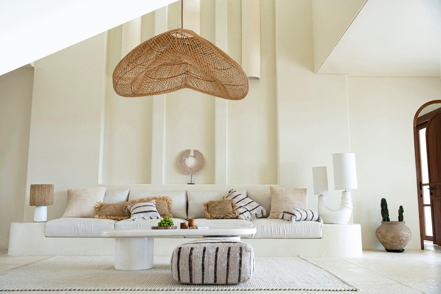 De Cloud Hanglamp - Naturel - XXL , Hanglamp , Bazar Bizar , livinglovely.nl