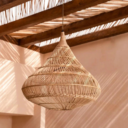 De Drop Hanglamp - Naturel - L , Hanglamp , Bazar Bizar , livinglovely.nl