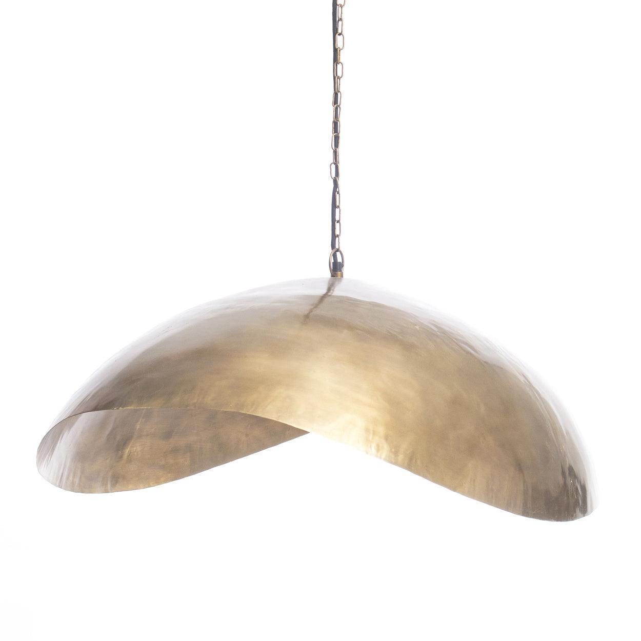 De Fortune Cookie Hanglamp - Messing - XL , Hanglamp , Bazar Bizar , livinglovely.nl