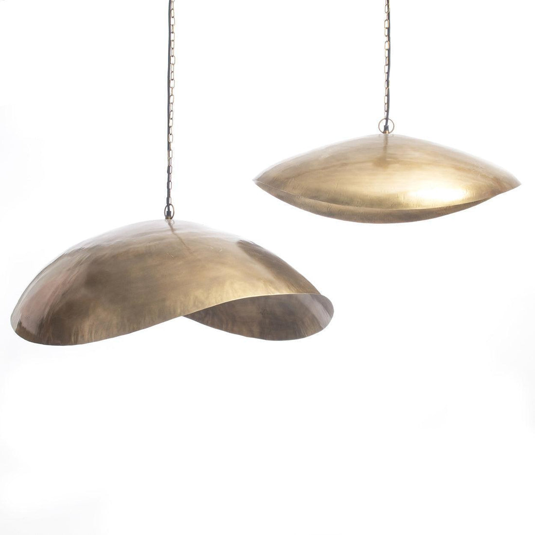 De Fortune Cookie Hanglamp - Messing - XL , Hanglamp , Bazar Bizar , livinglovely.nl