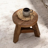 De Fringe Raffia Onderzetter - Naturel - Onderzetter - Bazar Bizar - livinglovely.nl