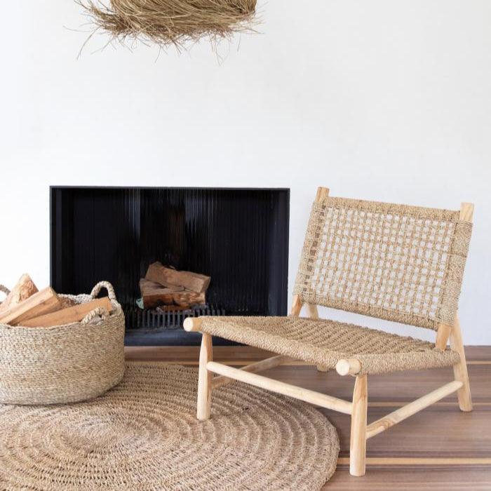 De Island Sisal - Naturel , Fauteuil , Bazar Bizar , livinglovely.nl