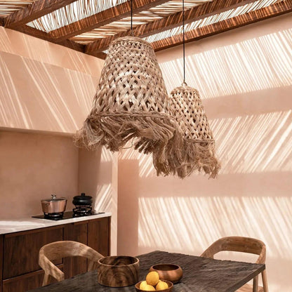 De Jelly Fish Hanglamp - Naturel - M , Hanglamp , Bazar Bizar , livinglovely.nl