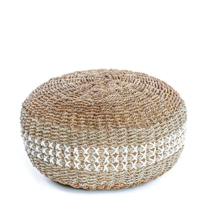 De Macrame Poef , Poef , Bazar Bizar , livinglovely.nl