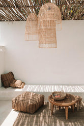 De Raffia Mand - Naturel - L , Mand , Bazar Bizar , livinglovely.nl