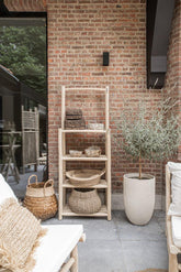 De Raffia Mand - Naturel - L , Mand , Bazar Bizar , livinglovely.nl