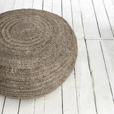 De Seagrass Poef - Naturel - M - Poef - Bazar Bizar - livinglovely.nl