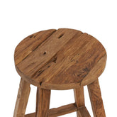 De Shibori Barkruk - Naturel - Barkruk - Bazar Bizar - livinglovely.nl