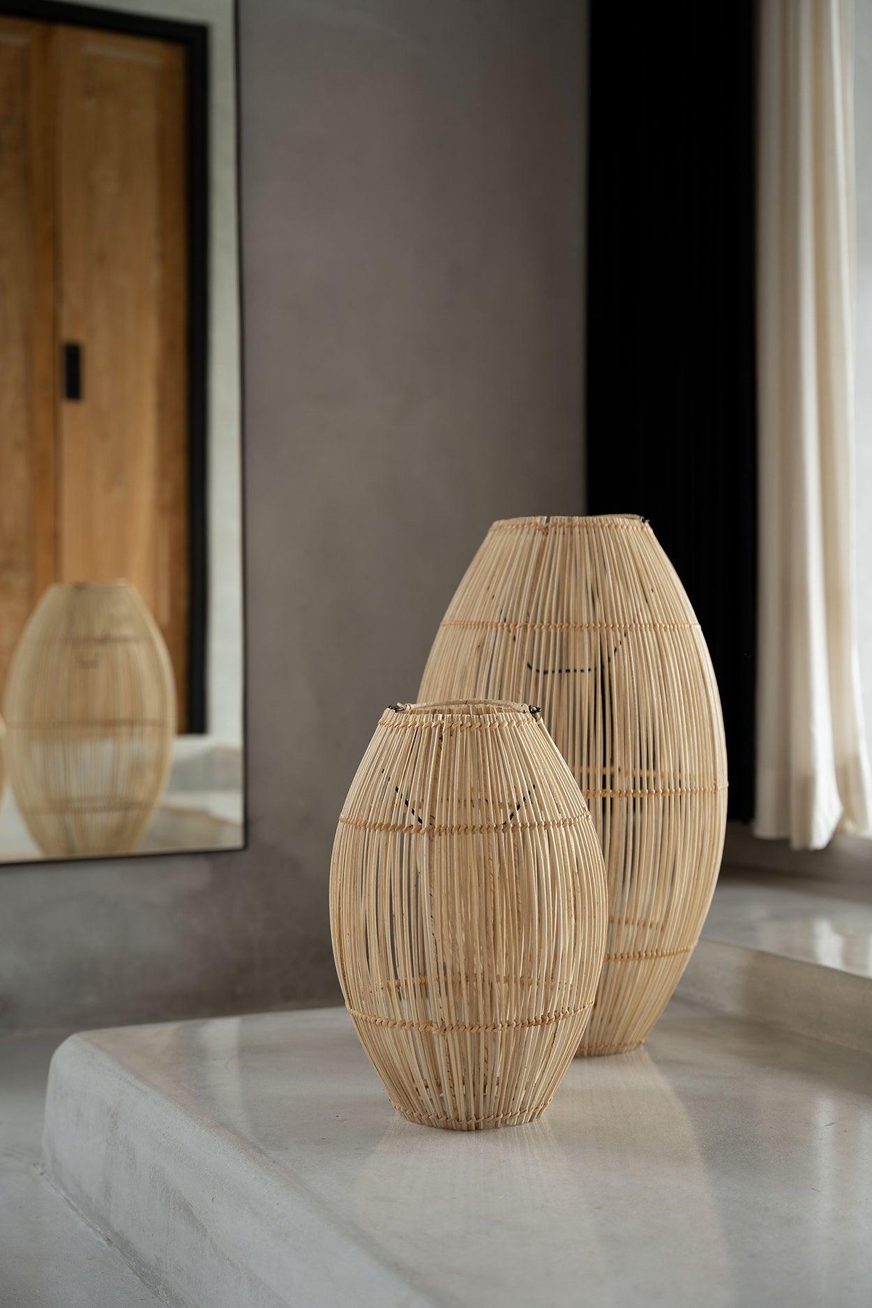 De Zuri Hanglamp - Naturel - Large , Hanglamp , Bazar Bizar , livinglovely.nl