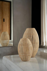 De Zuri Hanglamp - Naturel - Medium , Hanglamp , Bazar Bizar , livinglovely.nl