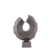 Deco Object Apolline S - 33x12x43 cm - Aluminium - Brons PTMD - Ornament - PTMD - livinglovely.nl