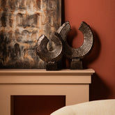 Deco Object Apolline S - 33x12x43 cm - Aluminium - Brons PTMD - Ornament - PTMD - livinglovely.nl