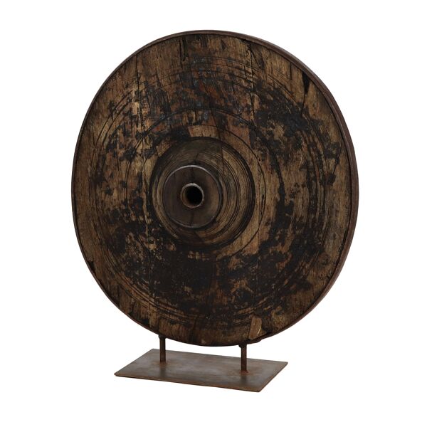 Deco Object Pompei Gerecycleerd Hout - DIA 98xH105cm - Naturel Pomax - Ornament - Pomax - livinglovely.nl