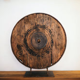 Deco Object Pompei Gerecycleerd Hout - DIA 98xH105cm - Naturel Pomax - Ornament - Pomax - livinglovely.nl