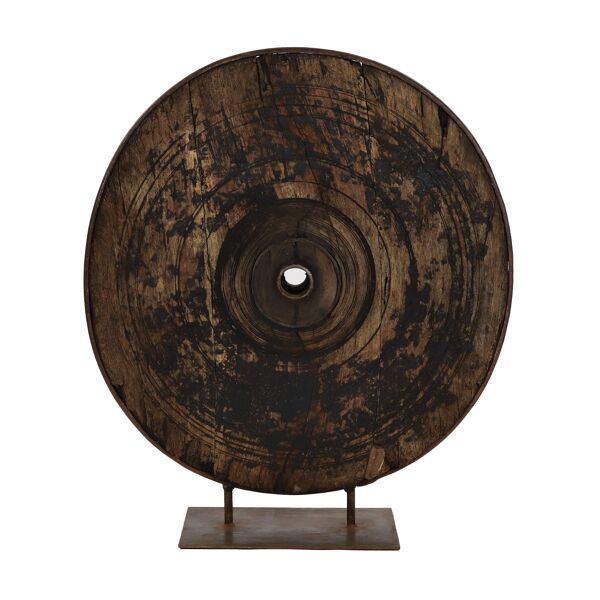 Deco Object Pompei Gerecycleerd Hout - DIA 98xH105cm - Naturel Pomax - Ornament - Pomax - livinglovely.nl