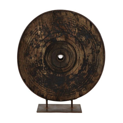 Deco Object Pompei Gerecycleerd Hout - DIA 98xH105cm - Naturel Pomax - Ornament - Pomax - livinglovely.nl