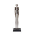 Decoratieve object Figuur Ilsee - 18x18x62 cm - Metaal - Zilver PTMD - Beeld - PTMD - livinglovely.nl