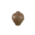 Deisy Green Ceramic Jar Shaped Vase Rough Coral S van PTMD, groene keramische vaas op witte achtergrond