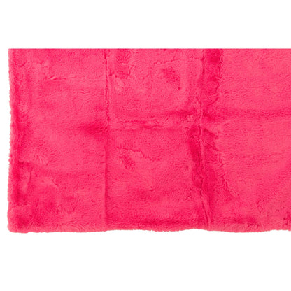 Deken Cutie Polyester Fluo Roze L130x180cm J-Line