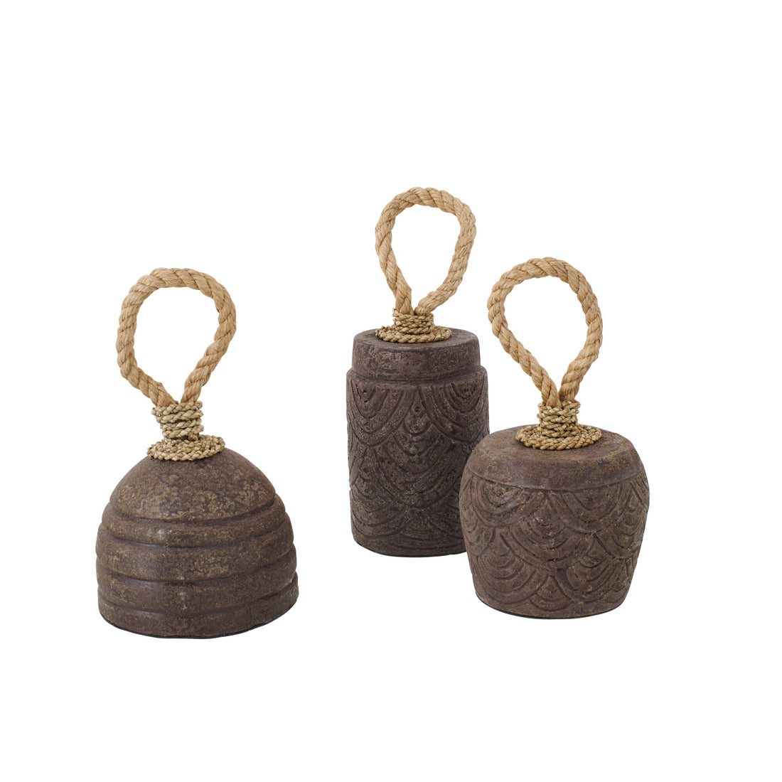 Deurstop Terracotta Donkerbruin Assortiment Van 3 J-Line