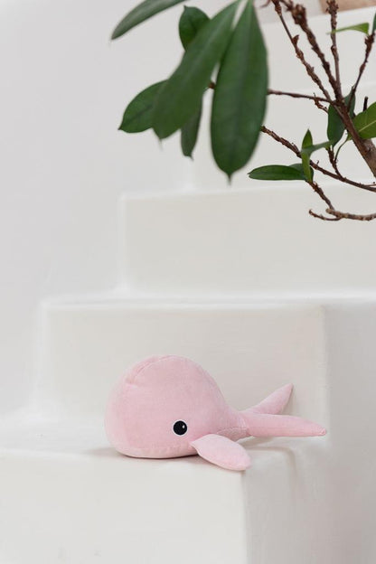 Deurstopper Walvis Textiel Roze , Deurstopper , J-Line , livinglovely.nl