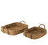 Dienbladen Waterhyacint Natuur set van 2 - Dienblad - J-Line - livinglovely.nl