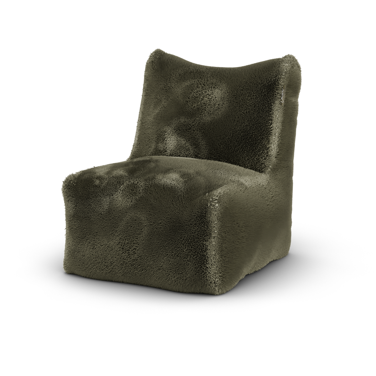 Doodle Junior Lounge Seat in desert van opzij, met rughoogte van 74 centimeter