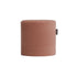 Laui Lounge Doodle Round Pouf Ø44 in Soft Pink, ronde oudroze poef voor binnen