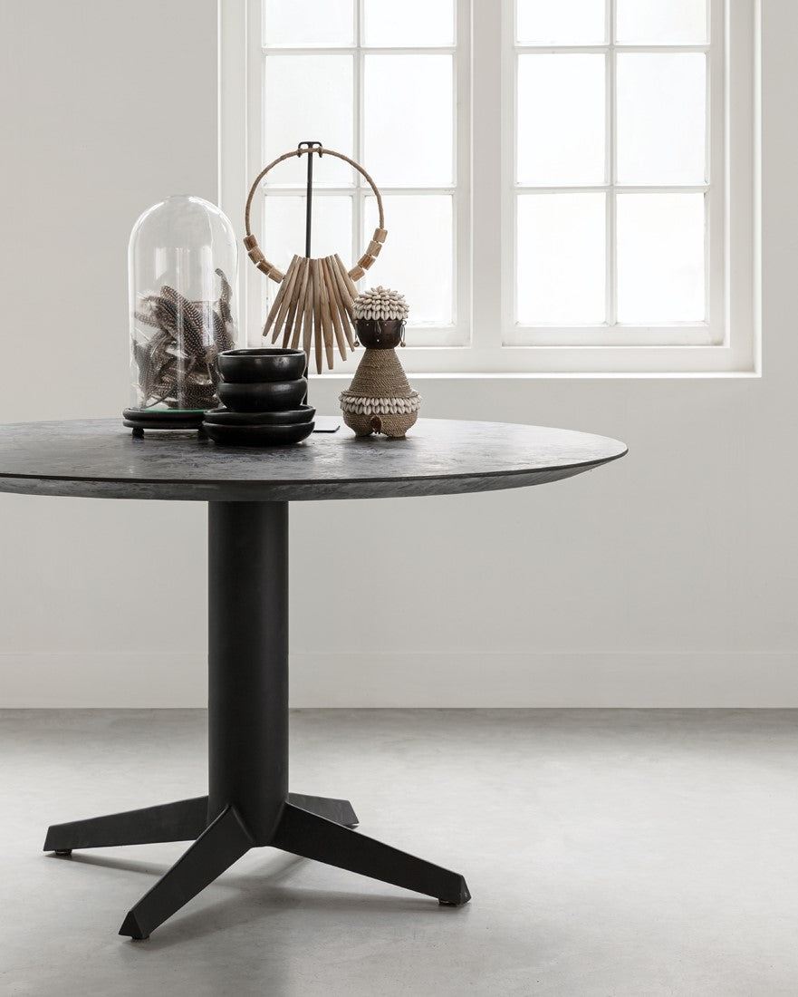DPT Home Eetkamertafel Soho Mortex Rond Ø130cm - Eetkamertafel - DTP Home - livinglovely.nl