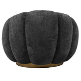 Draaibare Fauteuil Daisy Anthracite Euphoria PTMD - Fauteuil - PTMD - livinglovely.nl