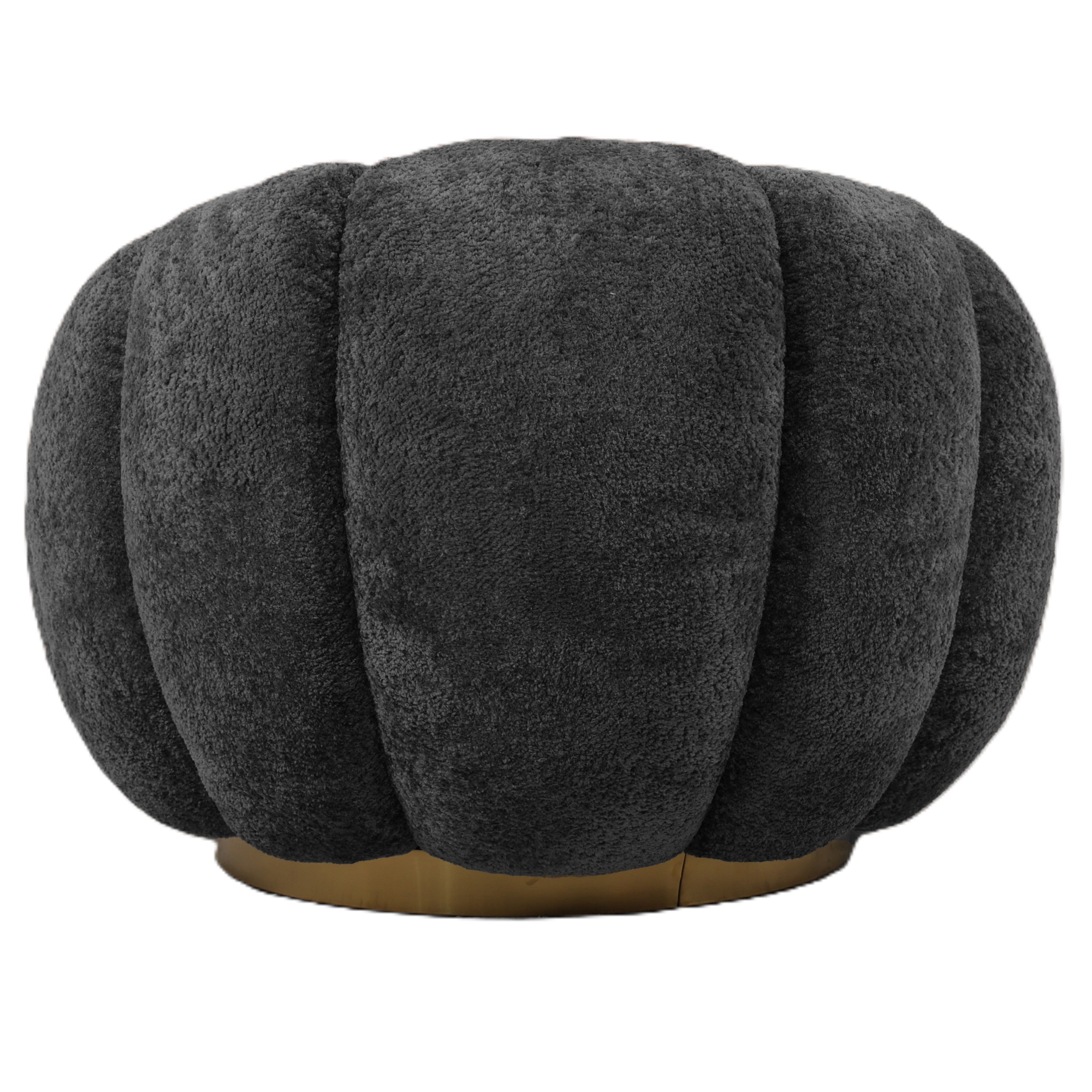 Draaibare Fauteuil Daisy Anthracite Euphoria PTMD - Fauteuil - PTMD - livinglovely.nl