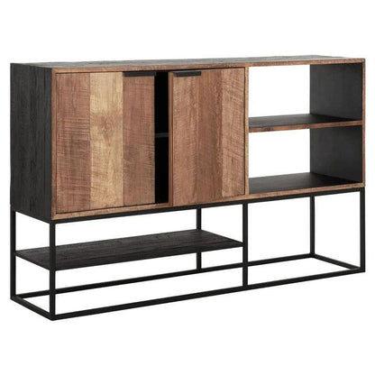 Dressoir Cosmo Small van DTP Home, zijaanzicht met zicht op de diepte