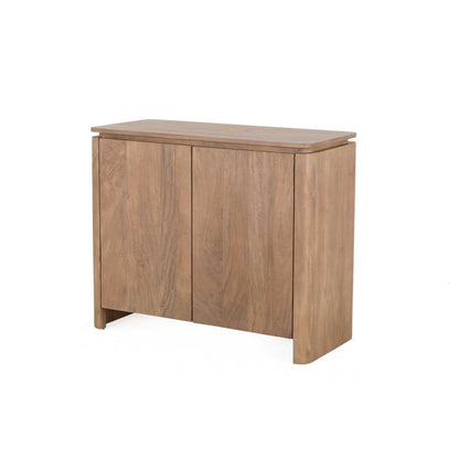 Dressoir Dallas van Starfurn, 45 cm diep met mangohouten onderstel