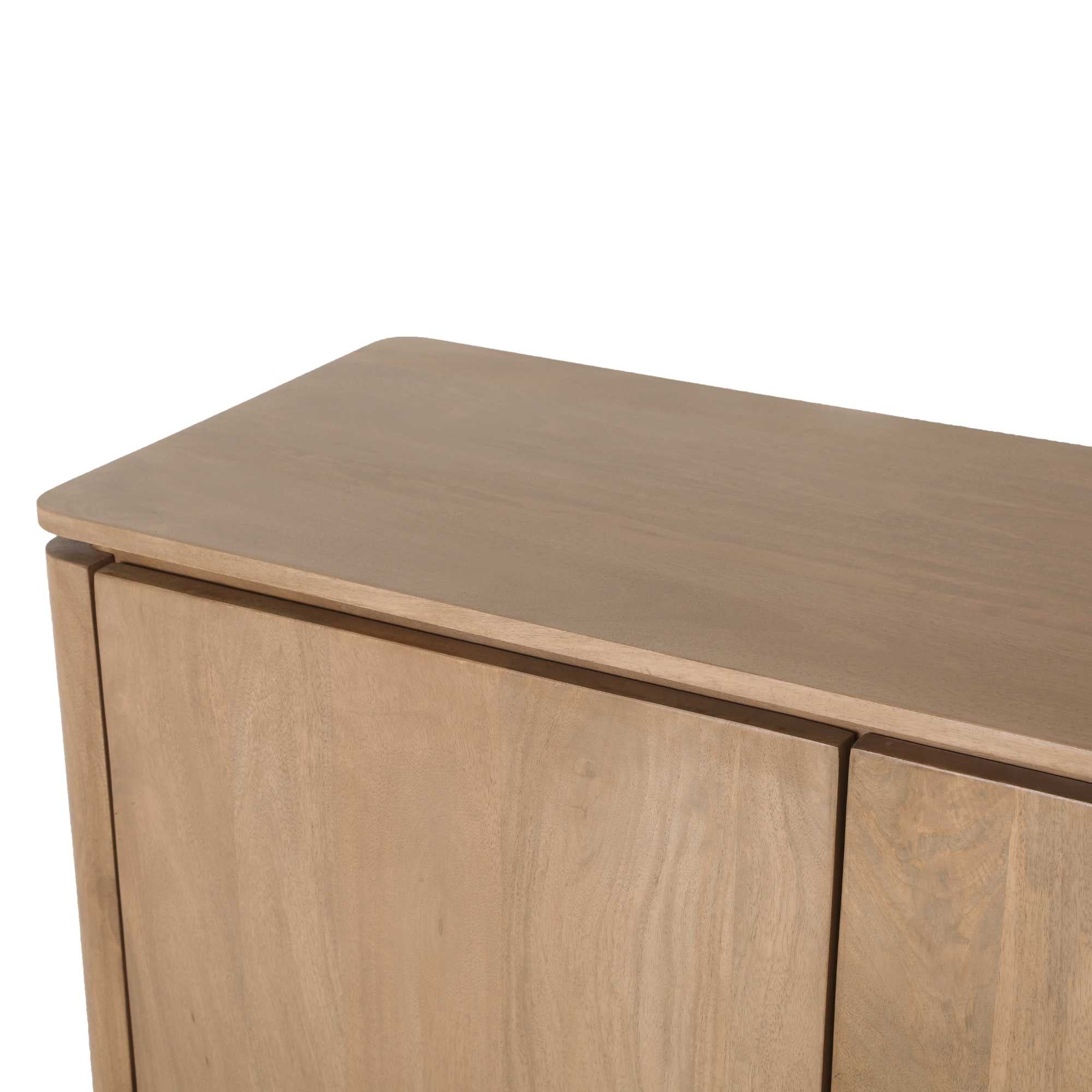 Dressoir Dallas 165cm van Starfurn in warm naturel mangohout