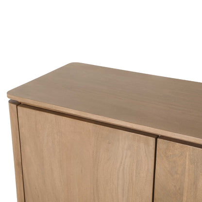 Dressoir Dallas 165cm van Starfurn in warm naturel mangohout